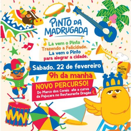 Pinto da Madrugada 2025: O Frevo Vai Invadir Macei